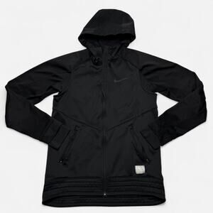 Nike Therma-Fit Hyper Elite Black Full-Zip Hoodie Size Small